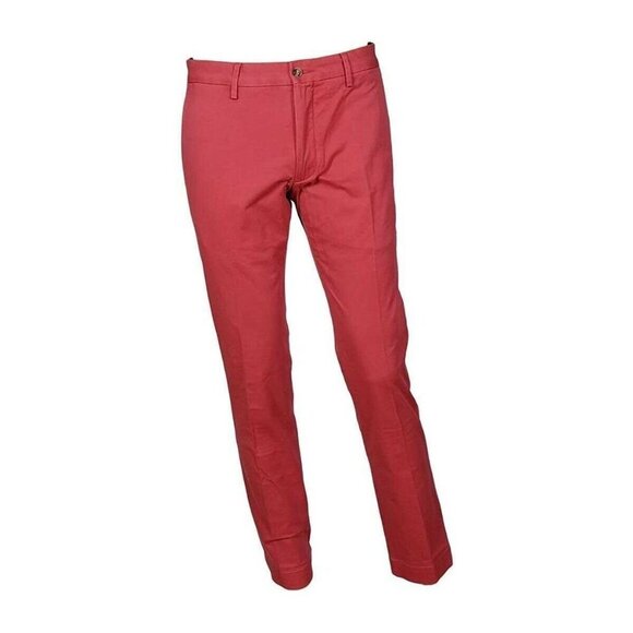 Ralph Lauren Polo Stretch Classic Fit Mens Size 32W X 32L Red Chino Pants - Picture 1 of 7